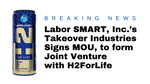 Labor SMART, Inc.’s Takeover Industries Signs MOU, to form Joint Venture with H2ForLife