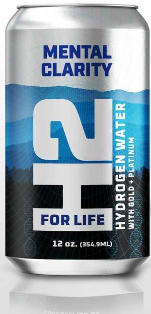 
                  
                    Load image into Gallery viewer, SUBSCRIPTION -  H2ForLife Mental Clarity Hydrogen Water With H2+Gold+Platinum, Case of (12) 12 oz. Cans
                  
                